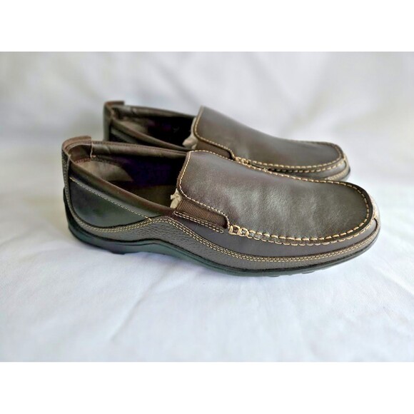 Cole Haan Tucker Venetian Men\'s Loafer -C04059 French Roast Brown  9.5 M - NEW main image 4